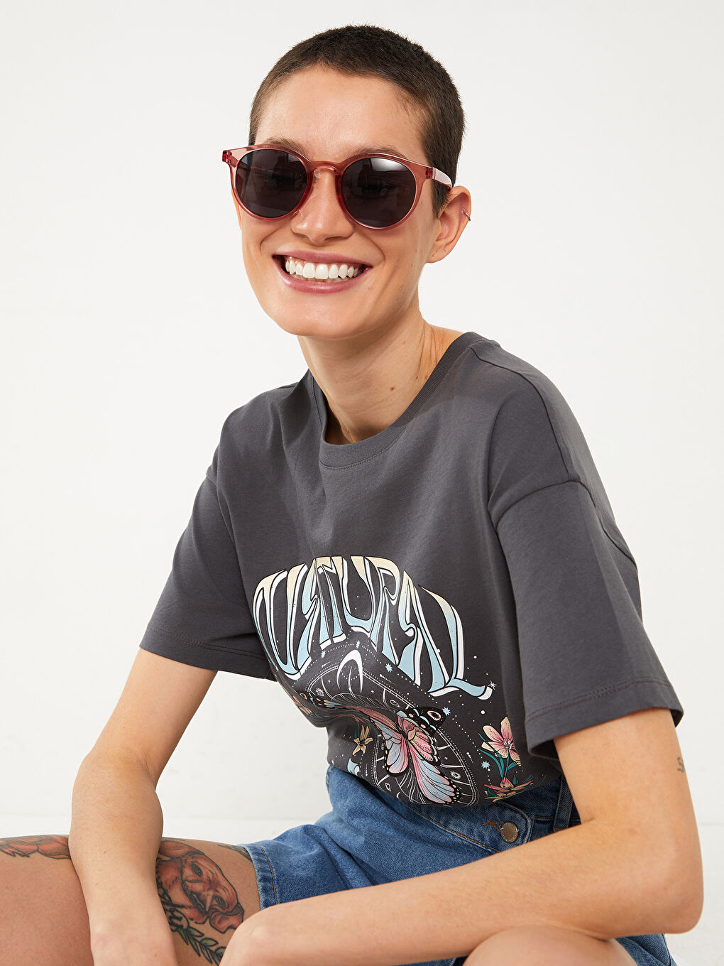 نظارات شمسية بإطار دائري