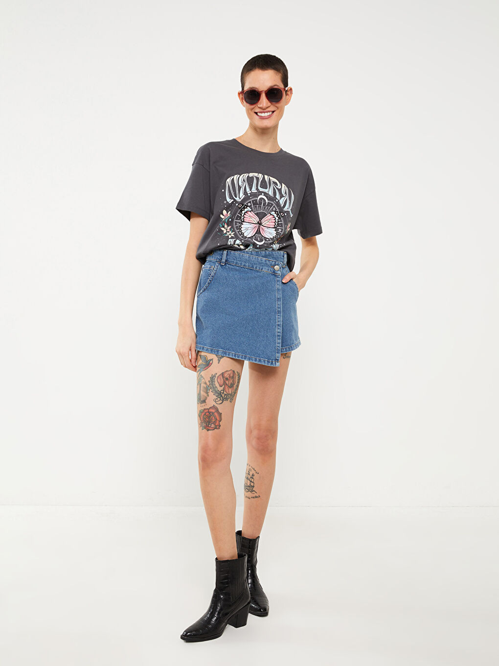 نظارات شمسية بإطار دائري-1