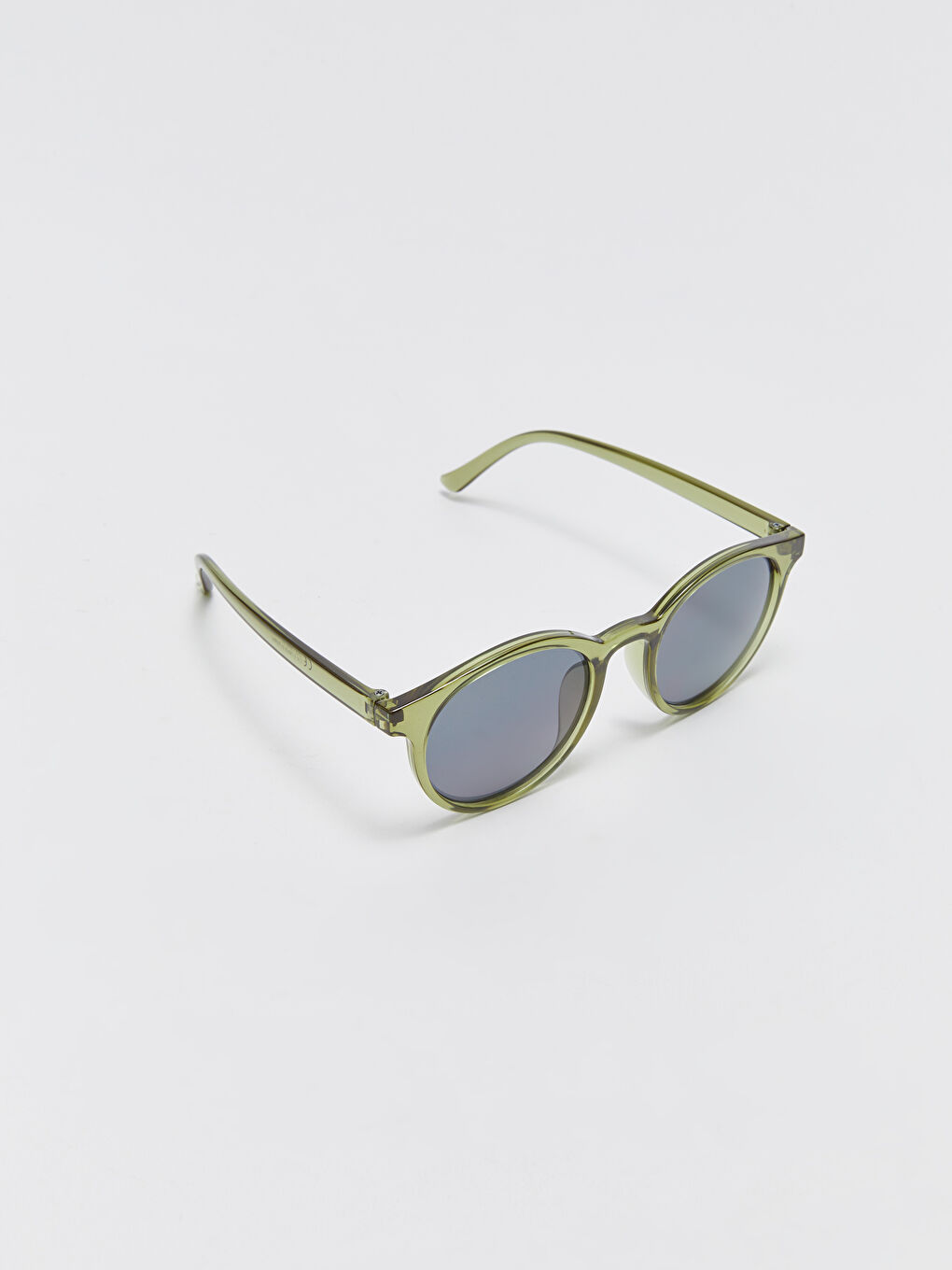 Ochelari de soare cu rame rotunde-4