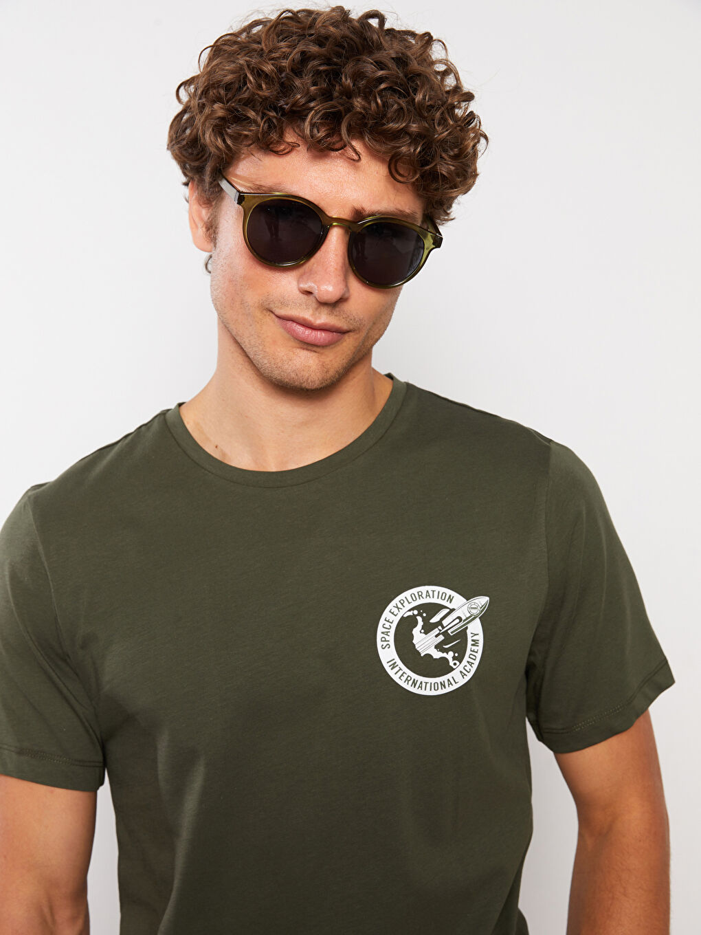 Ochelari de soare cu rame rotunde-2