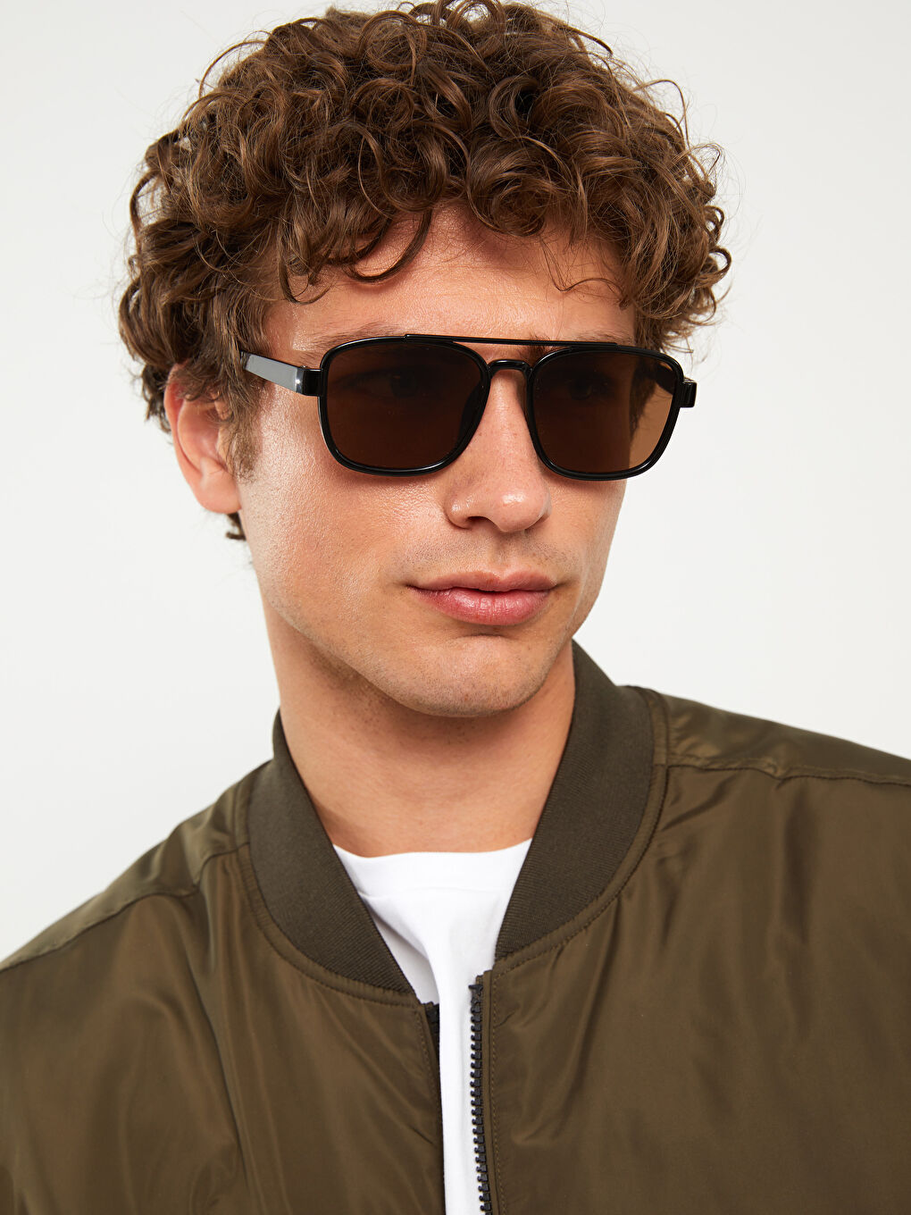 Siyah Erkek Güneş Gözlüğü-1