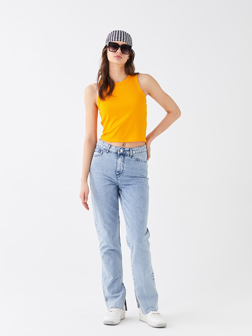 Siyah Köşeli Güneş Gözlüğü-1