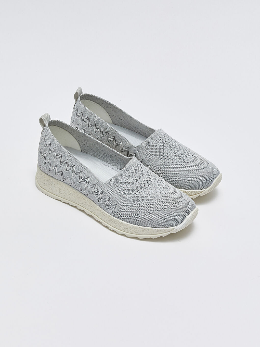 Gri File Detaylı Kadın Spor Ayakkabı