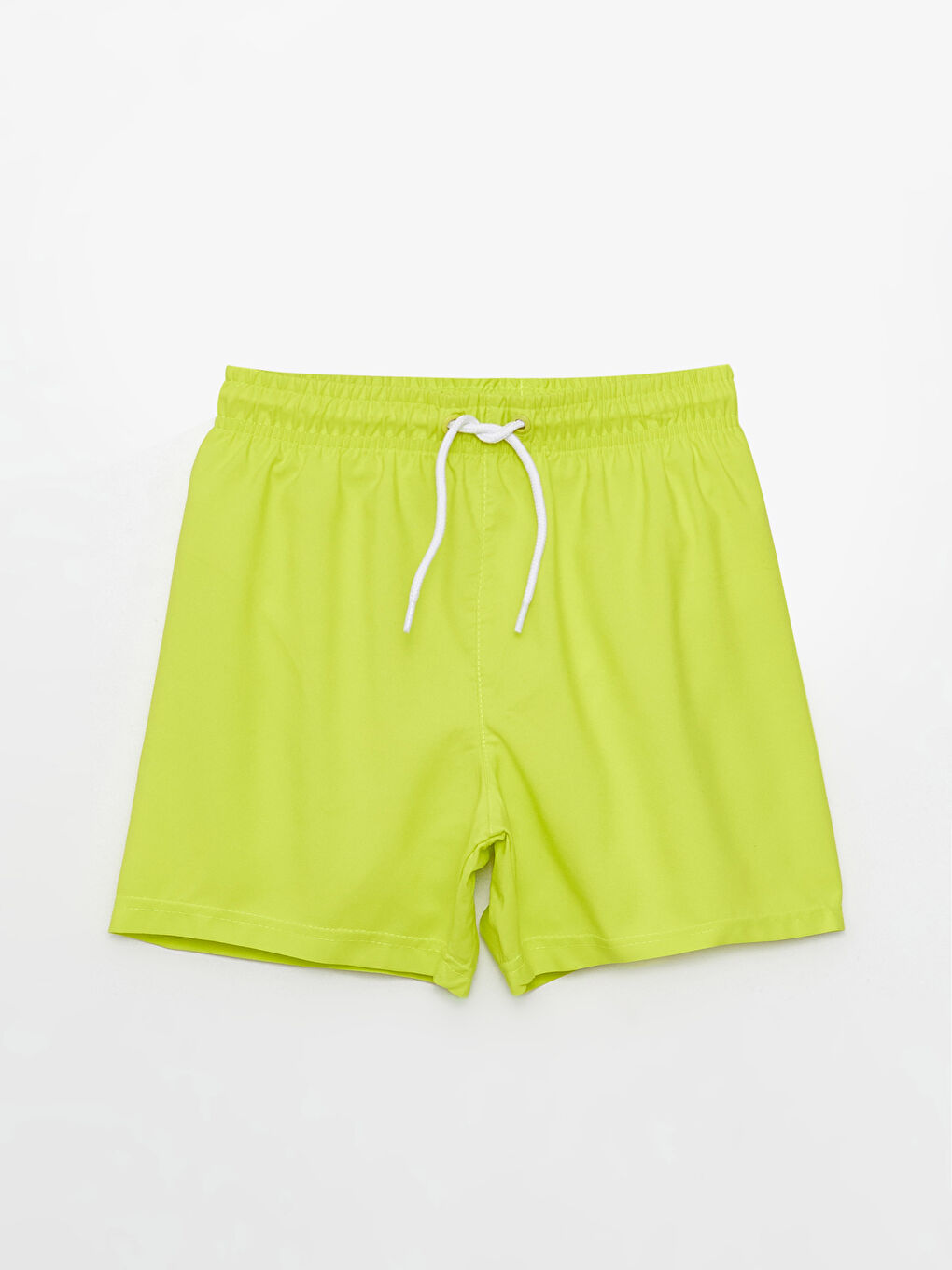 Lacivert Beli Lastikli Erkek Çocuk Deniz Şortu 2'li-2