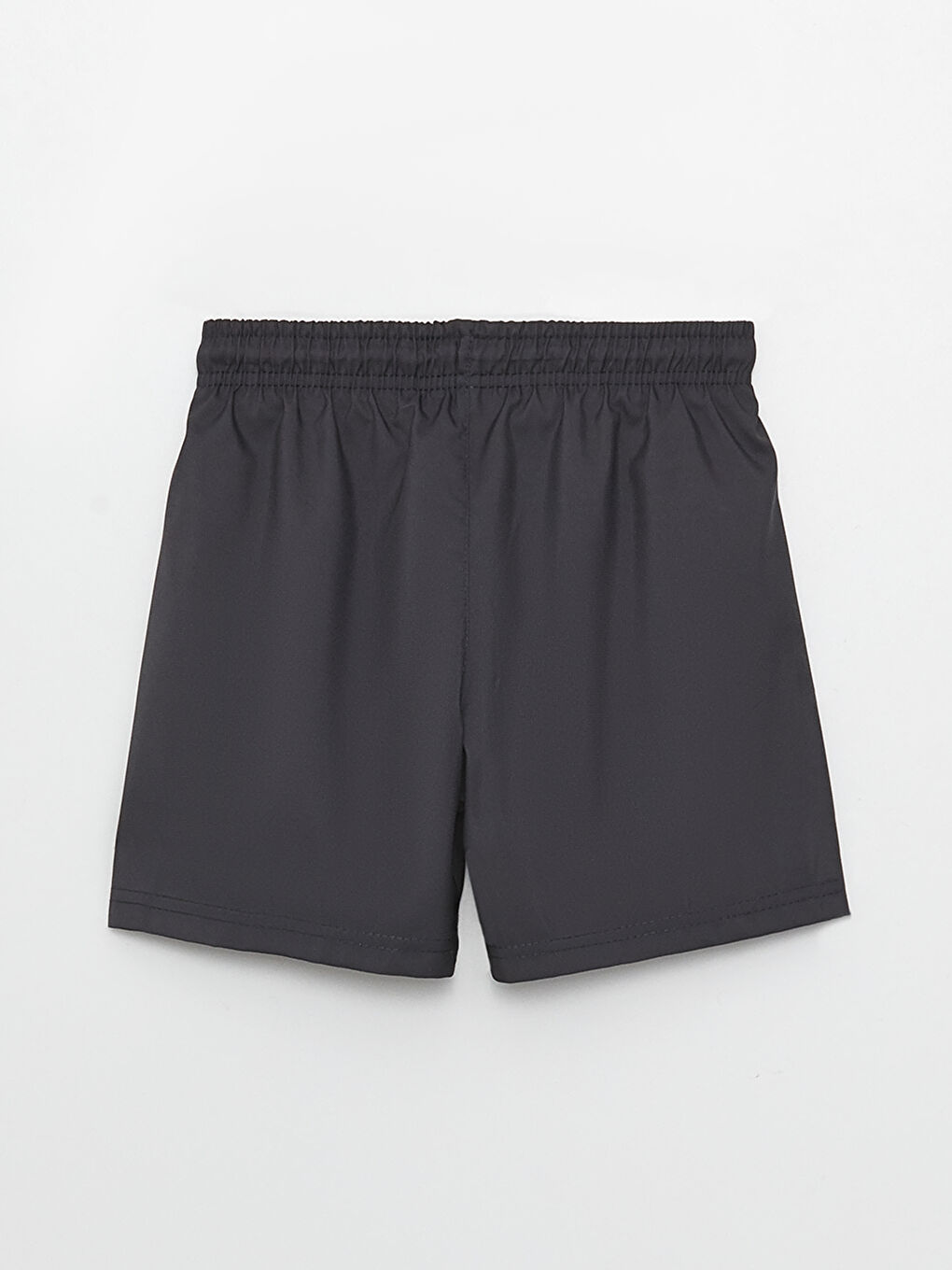 Antrasit Beli Lastikli Basic Erkek Çocuk Deniz Şortu-1