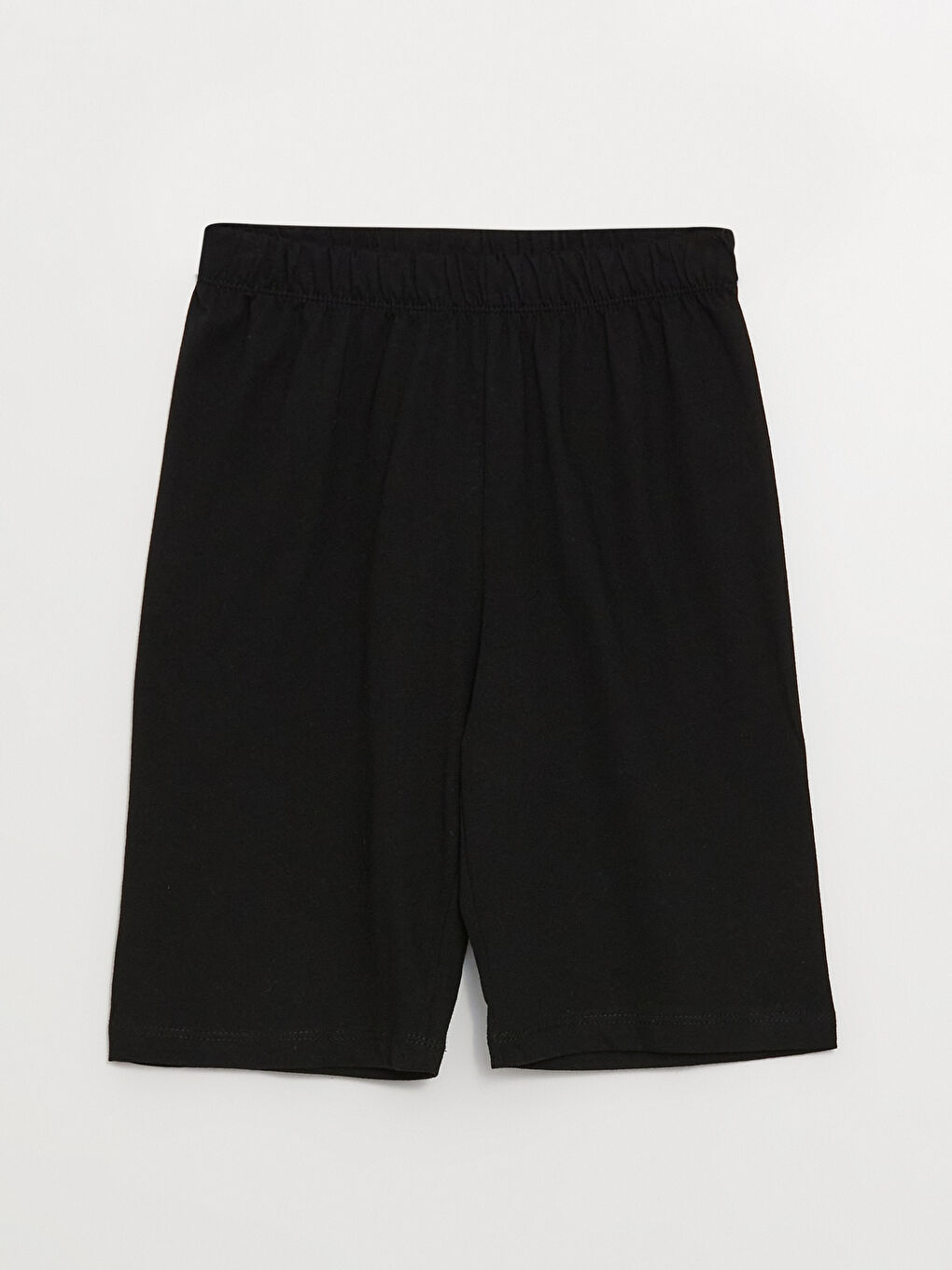 طقم بيجامة شورت بأكمام قصيرة مطبوع بياقة دائرية للأولاد-2