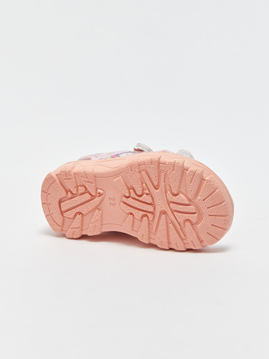 Sandales Bébé Fille Imprimées à Double Bride et Fermeture Velcro-3