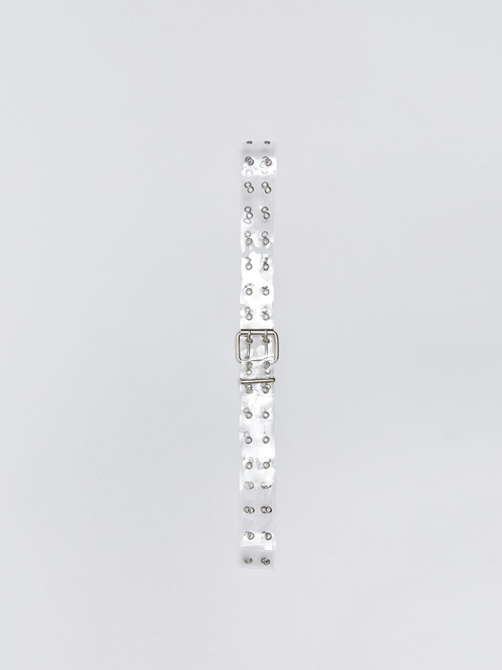 Eyelet Detailed Women's Transparent Belt -S3G306Z8-J5E
