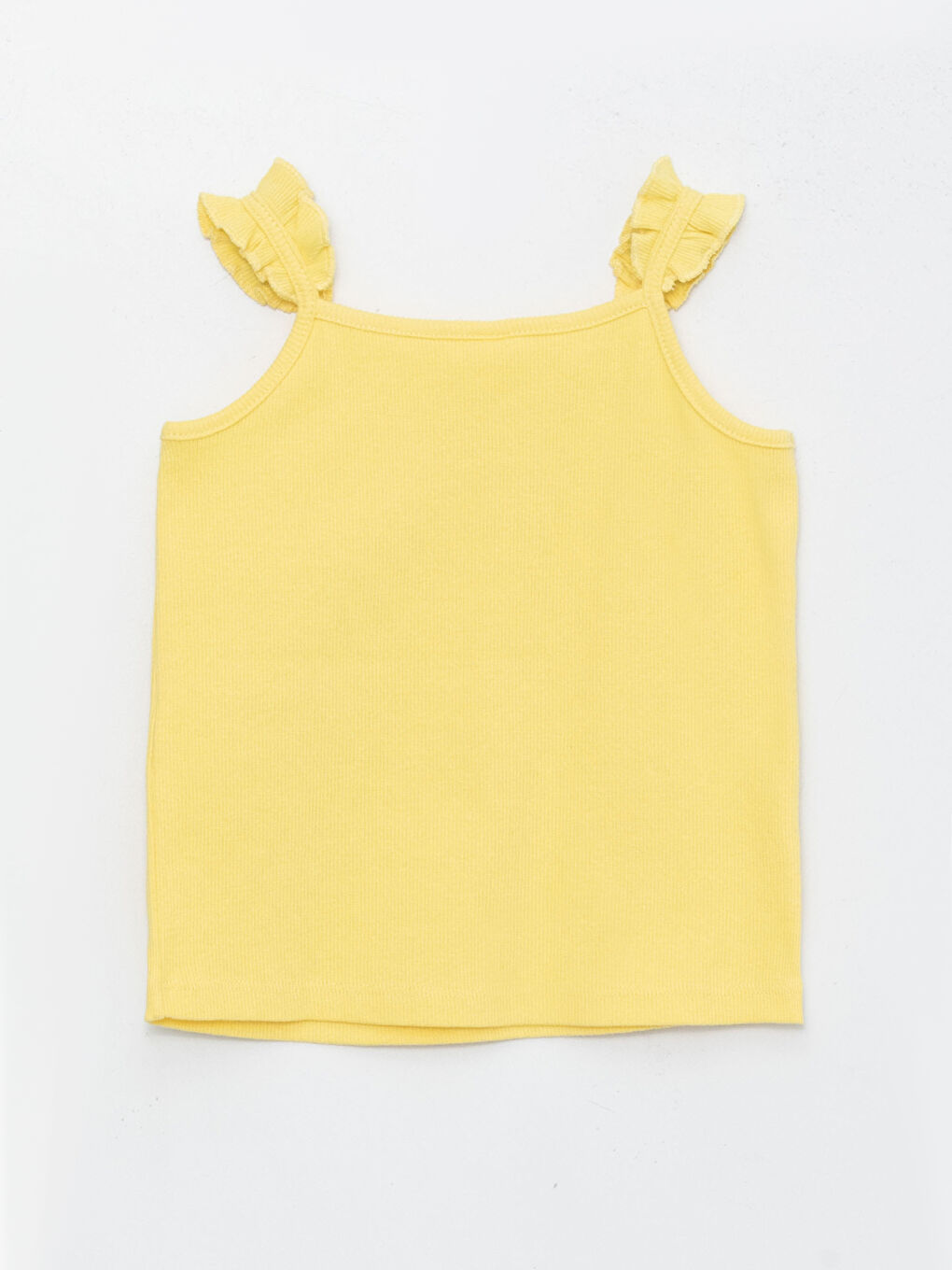 Crew Neck Printed Baby Girls' Tank Top-1