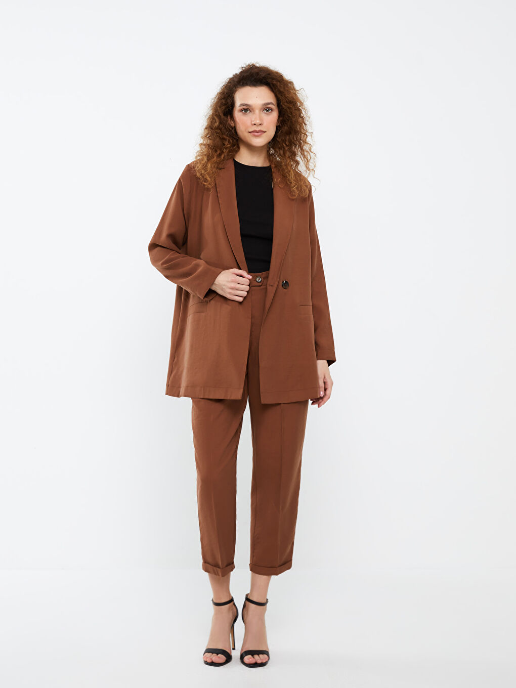 LCWAIKIKI Classic Plain Long Sleeve Women's Jacket -S3G323Z8-R3E