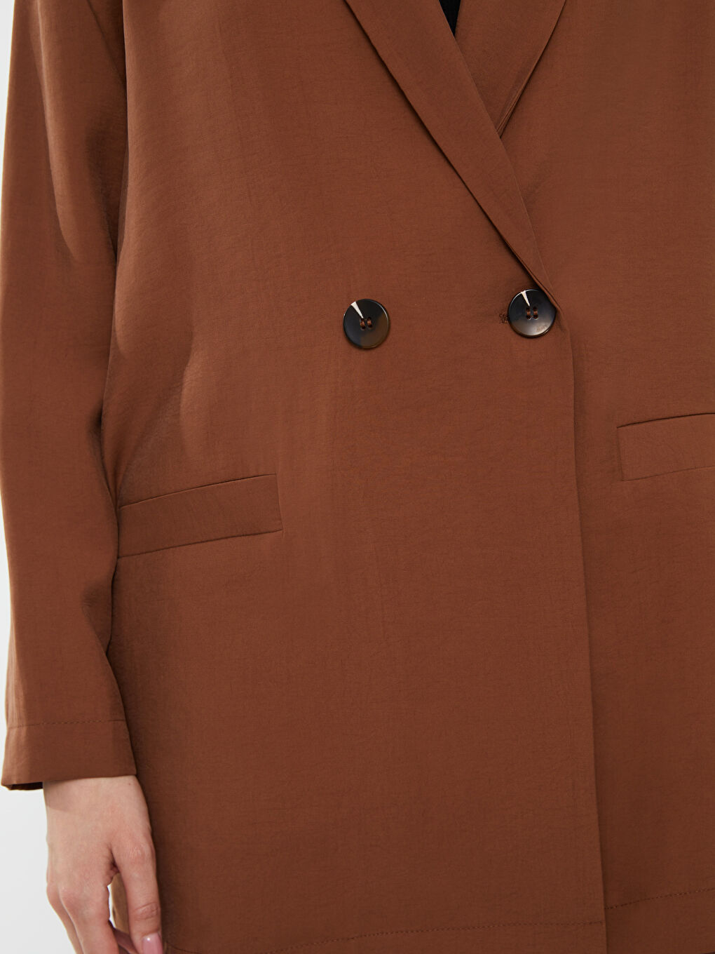 LCWAIKIKI Classic Plain Long Sleeve Women's Jacket -S3G323Z8-R3E