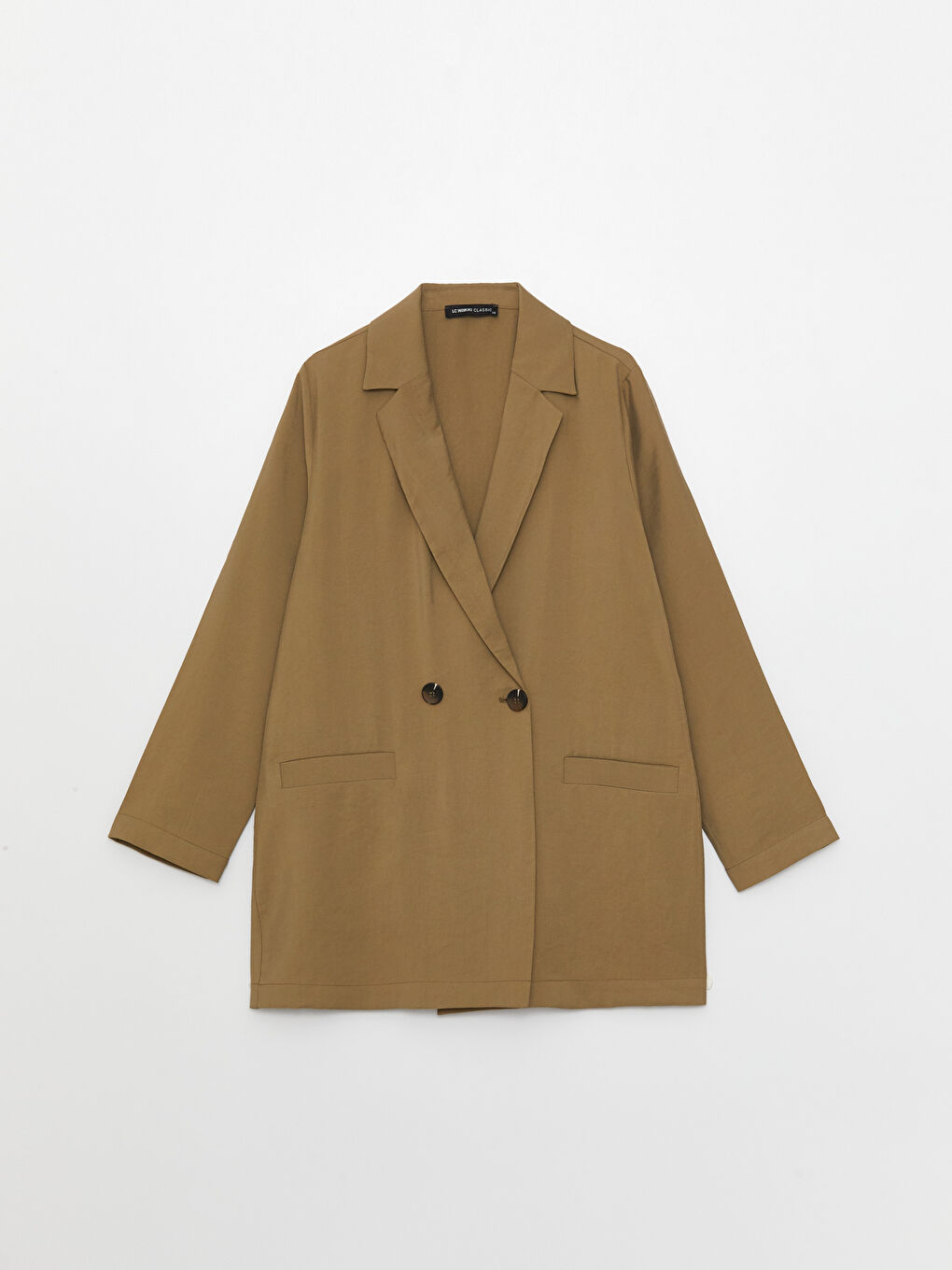 LCWAIKIKI Classic Plain Long Sleeve Women's Jacket -S3G323Z8-SAN