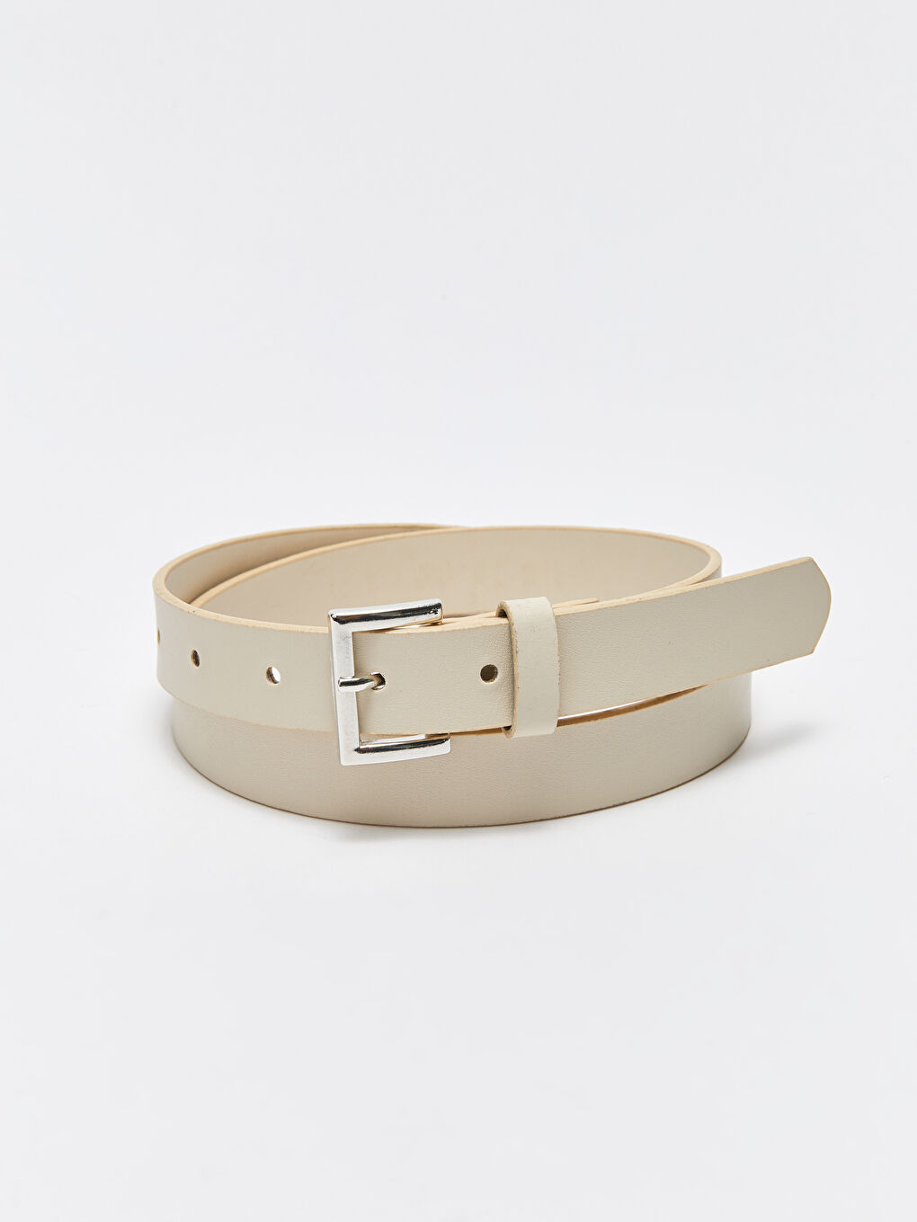 LCW ACCESSORIES Leather Look Womens Slim Belt 2-Pack -S3G354Z8-CR8