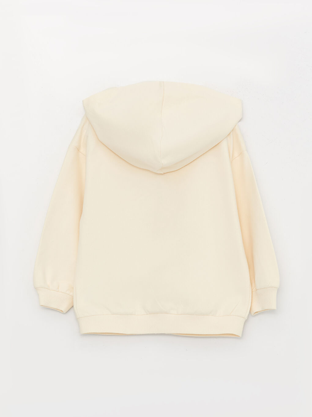 Hooded Long Sleeve Baby Girls' Zippered Sweatshirt-1