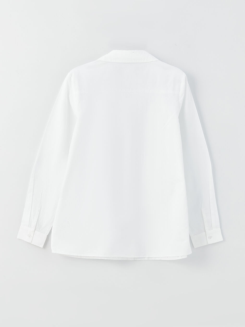LCWAIKIKI Classic Self Patterned Long Sleeve Broderie Women's Shirt -S3G362Z8-KE8