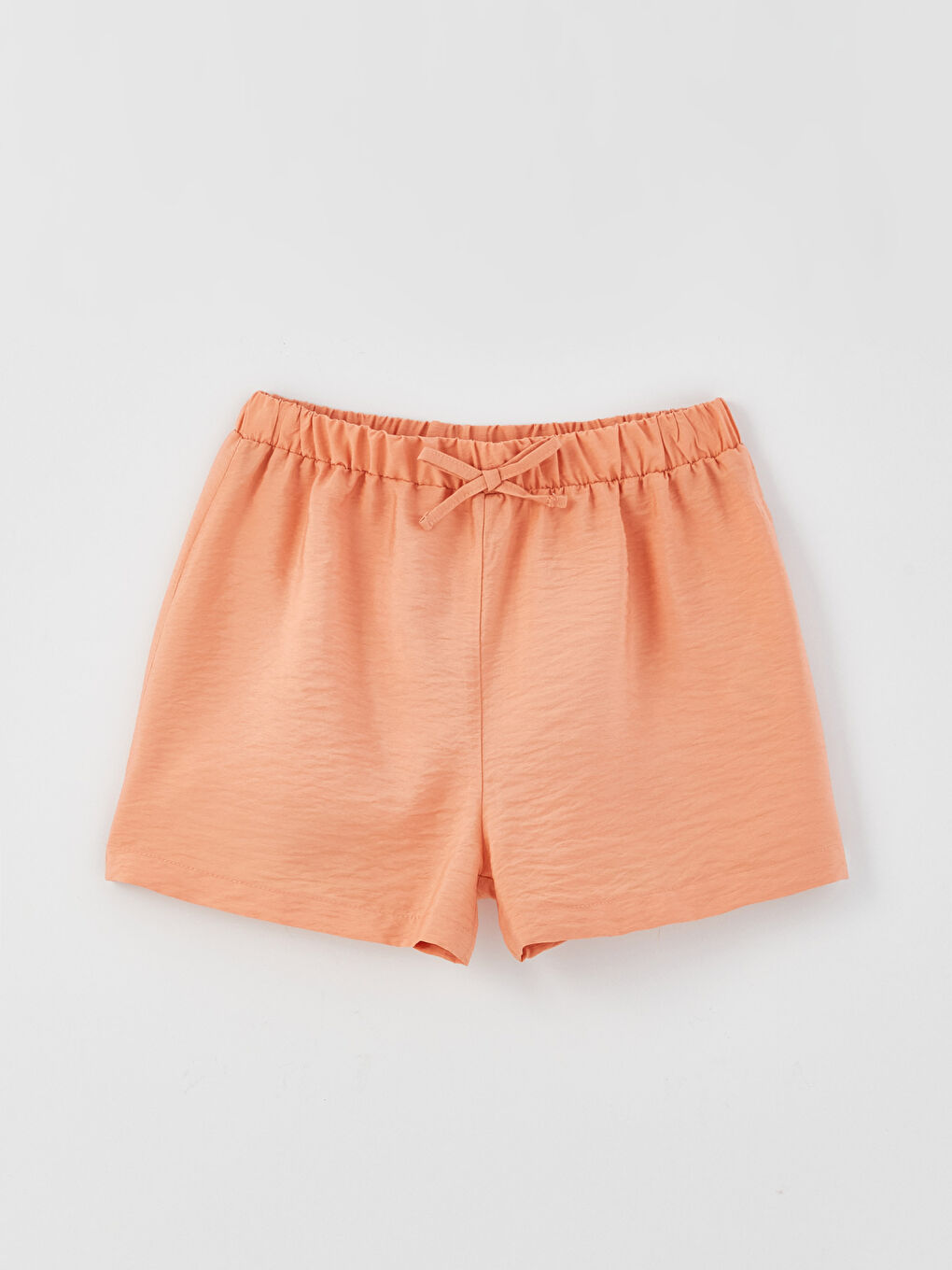 Crew Neck Printed Short Sleeve Girls' T-Shirt and Shorts-2