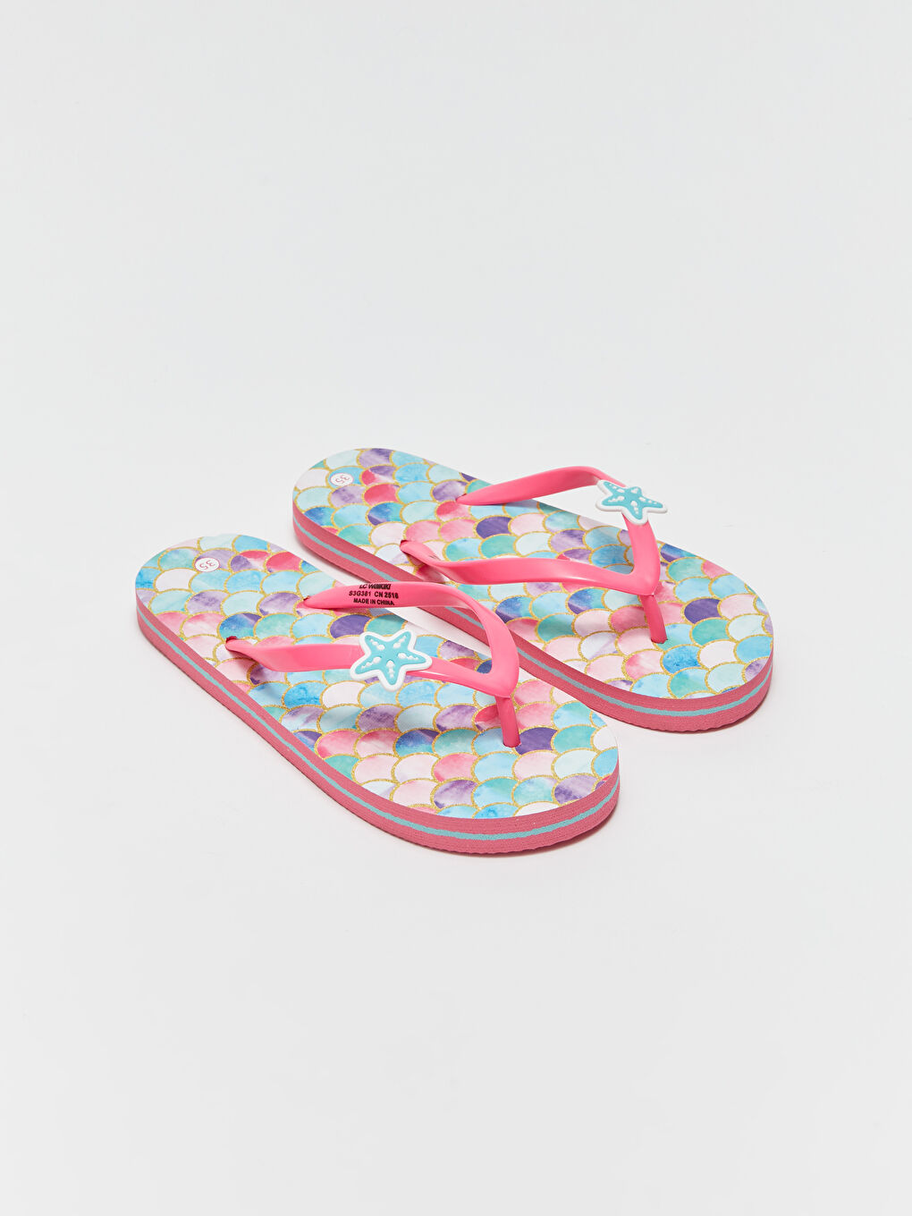 Отпечатани джапанки за момичета