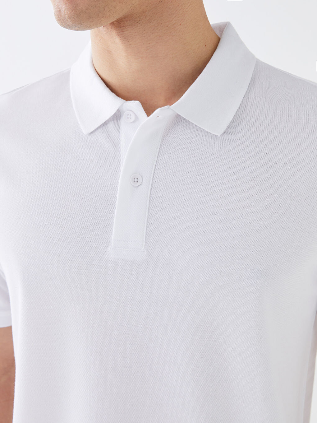 Polo Neck Short Sleeve Jersey Men's T-Shirt-3