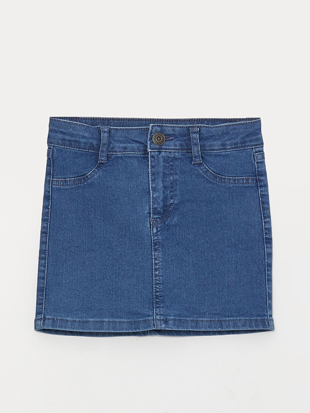 İndigo Basic Kız Çocuk Jean Etek
