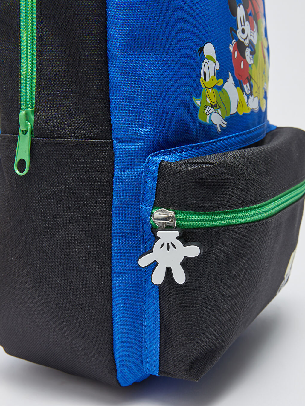 Siyah Mickey Mouse ve Arkadaşları Baskılı Erkek Çocuk Sırt Çantası-6