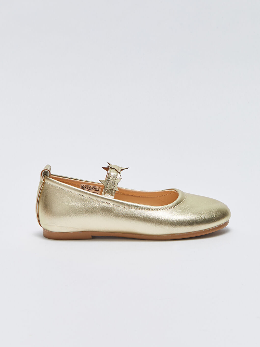 LCW STEPS Leather Look Girl's Flats -S3G531Z4-GHW
