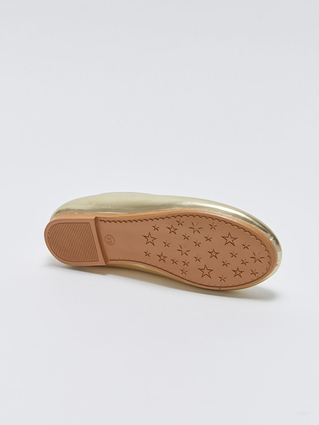 LCW STEPS Leather Look Girl's Flats -S3G531Z4-GHW