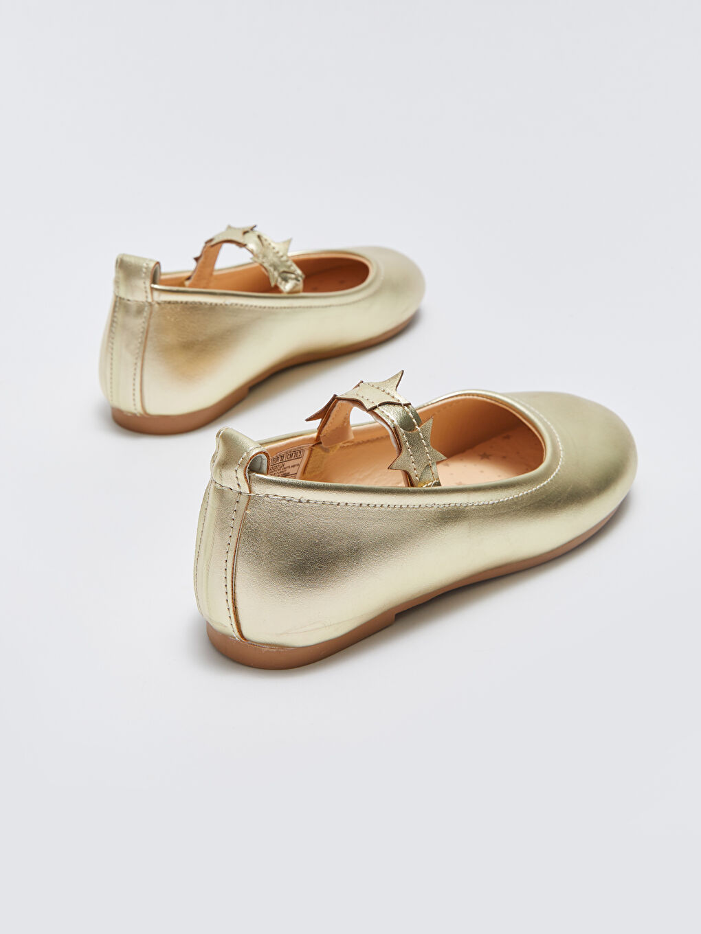 LCW STEPS Leather Look Girl's Flats -S3G531Z4-GHW