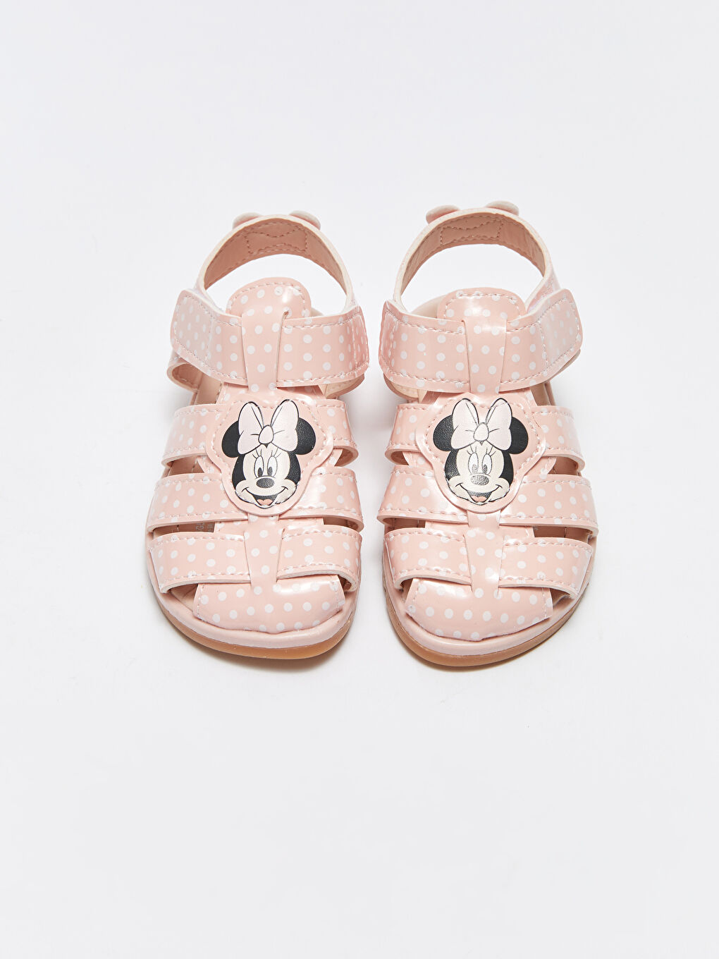 Сандалии для малышек девочек с принтом Минни Маус-2