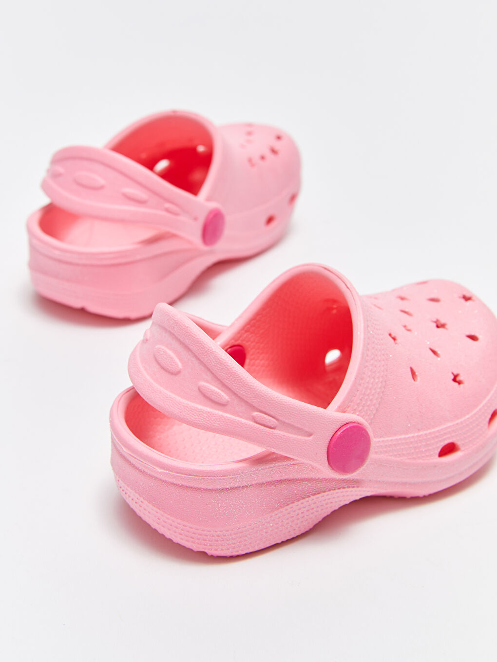 Pembe Kız Bebek Plaj Sandaleti-4