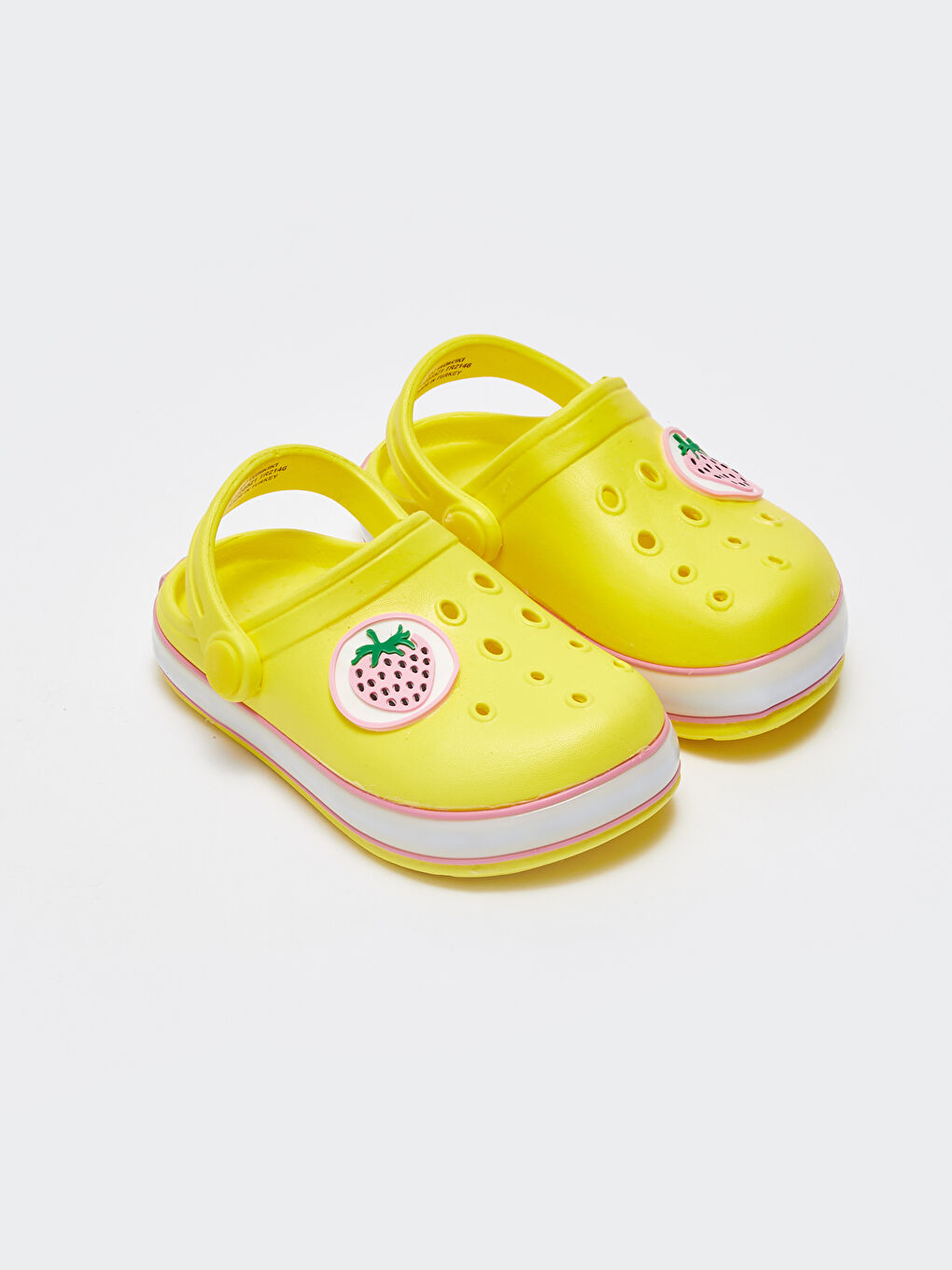 Sarı Tabanı Işıklı Kız Bebek Sandalet-1