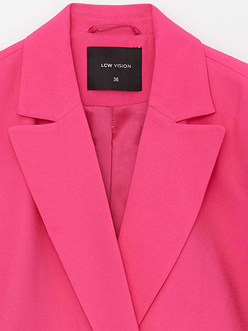 Veste Blazer Unie à Manches Longues pour Femmes-7