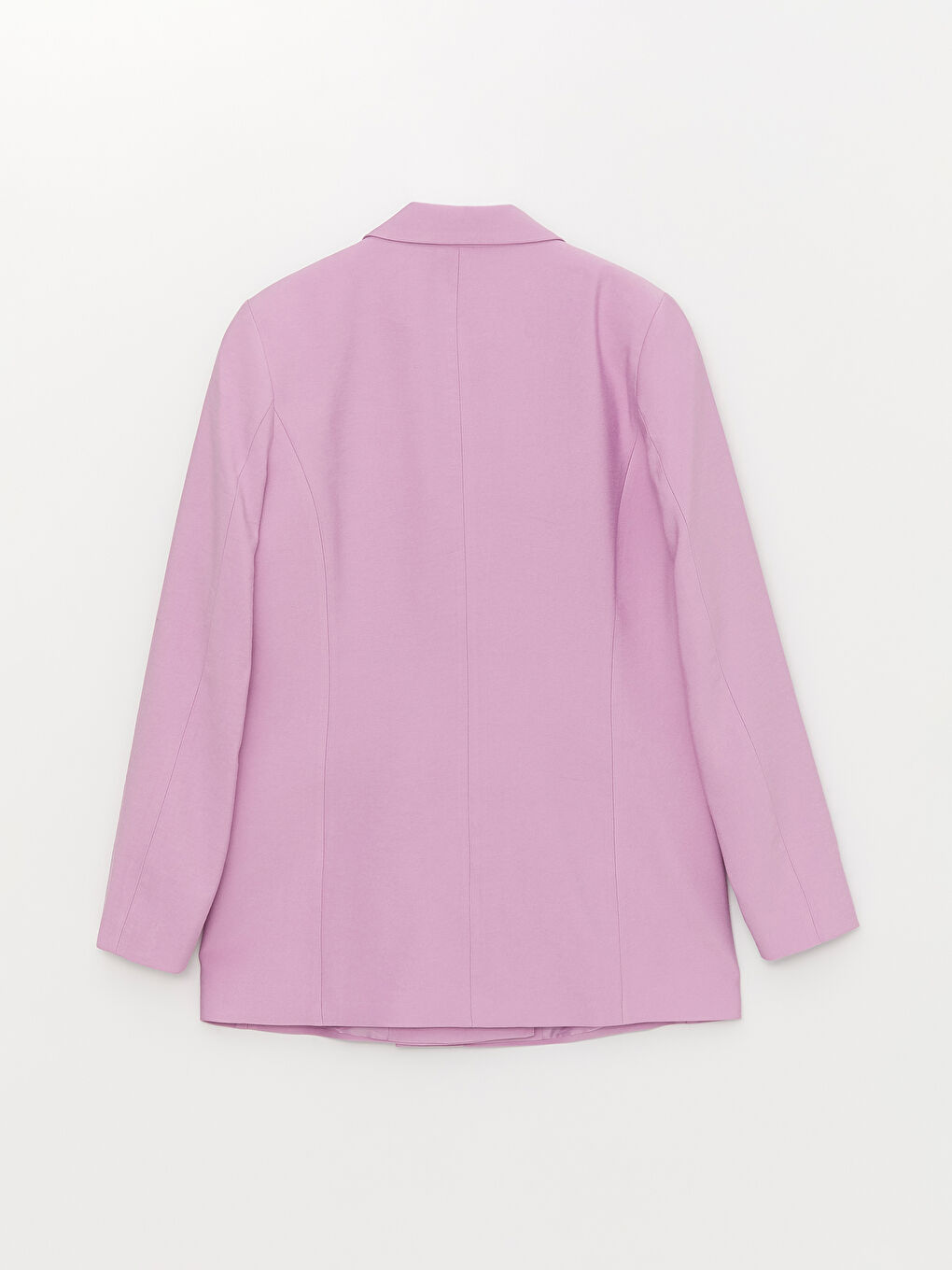 Plain Long Sleeve Women's Blazer Jacket-6