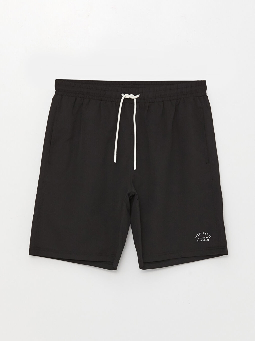 شورت سباحة رجالي مطبوع لحد الركبة-5