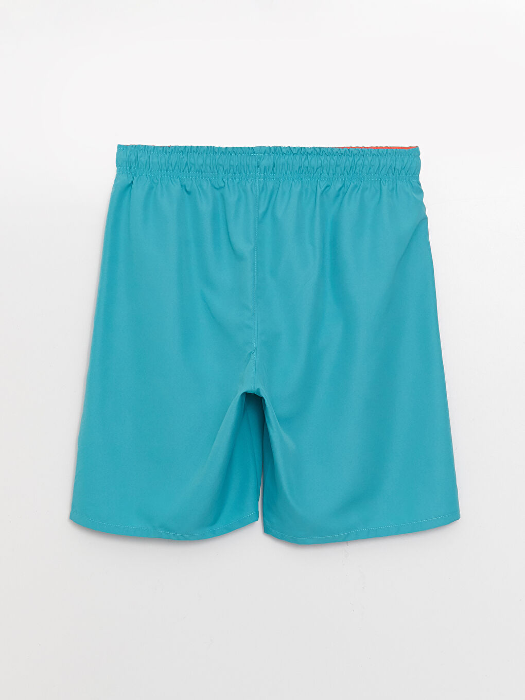 Turkuaz Diz Hizası Boy Basic Erkek Deniz Şortu-6