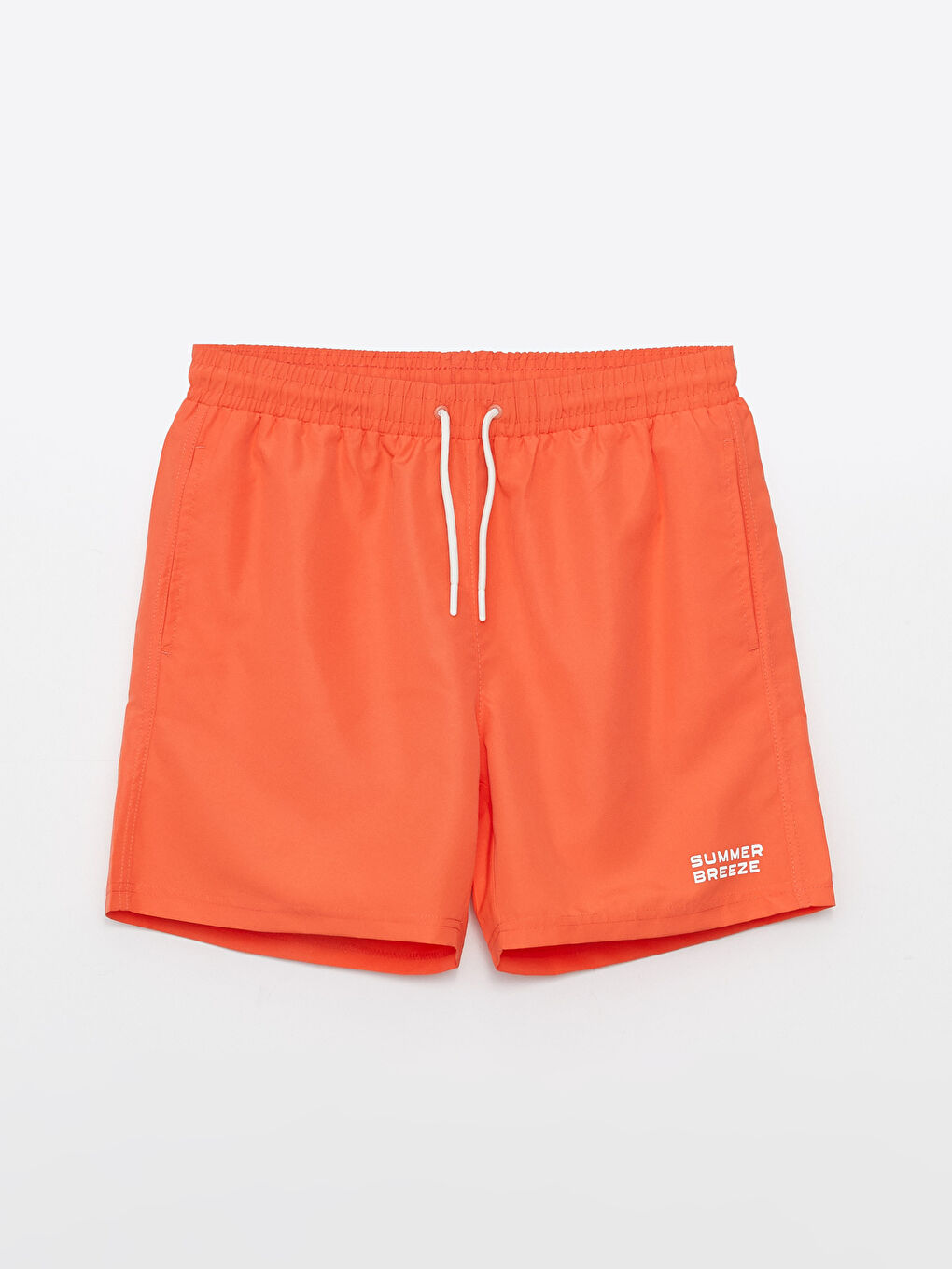 Mercan Kısa Boy Baskılı Erkek Deniz Şortu-5