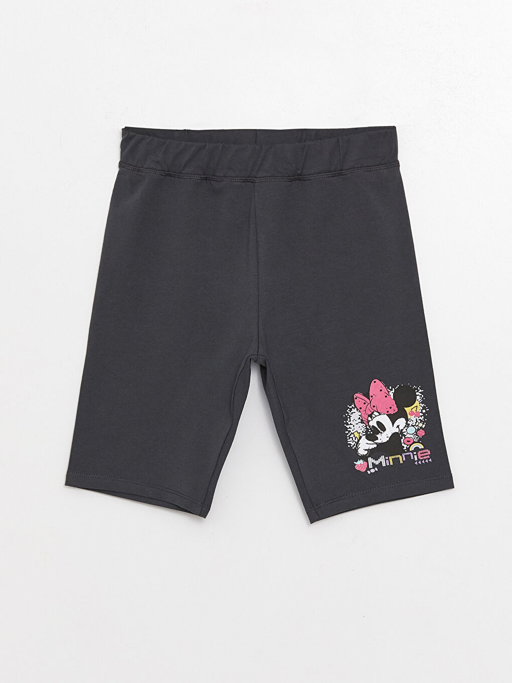 Elastic Waist Minnie Mouse Printed Girls' Short Tights