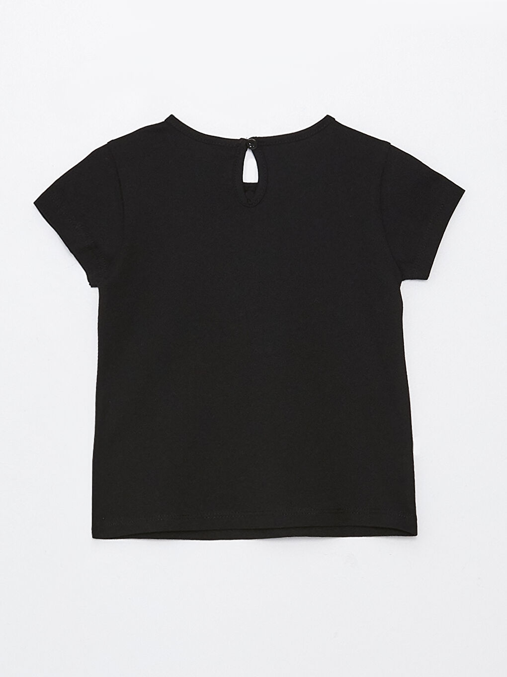 LCW ECO Crew Neck Short Sleeve Printed Baby Girl T-Shirt Mother Daughter Combination -S3G690Z1-CVL