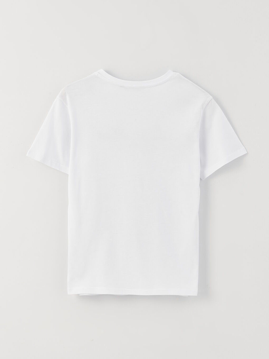 Crew Neck Printed Short Sleeve Women's T-Shirt-6