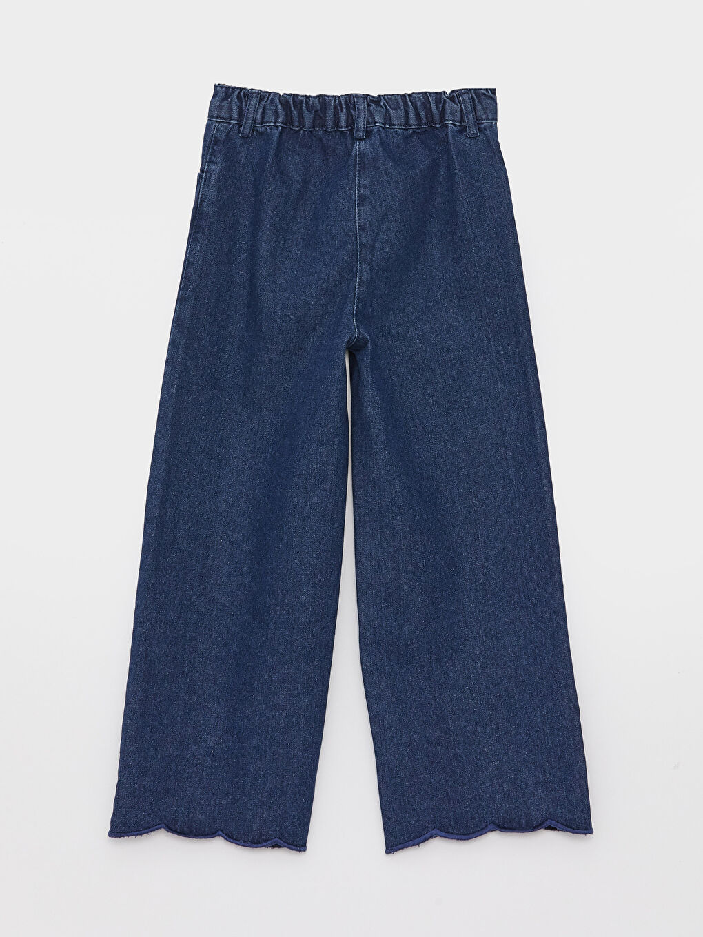 Elasticated Waist Basic Baby Girls' Jeans-5