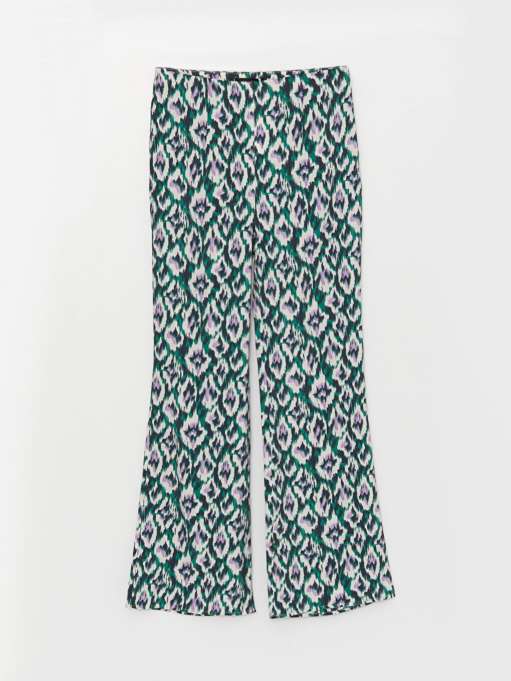 LCW Vision High Waist Standard Fit Flared Women's Trousers -S3G773Z8-LSC