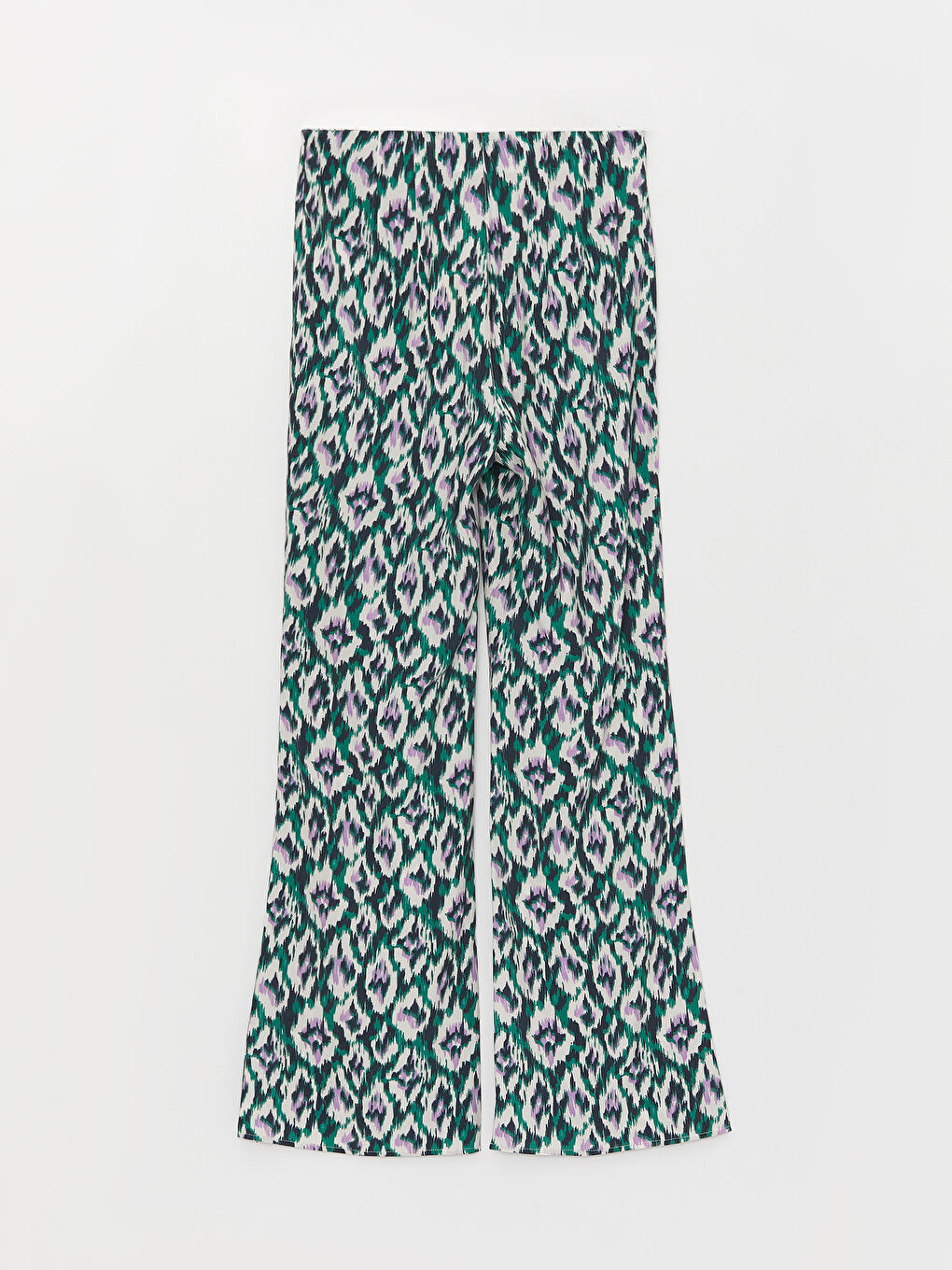 LCW Vision High Waist Standard Fit Flared Women's Trousers -S3G773Z8-LSC