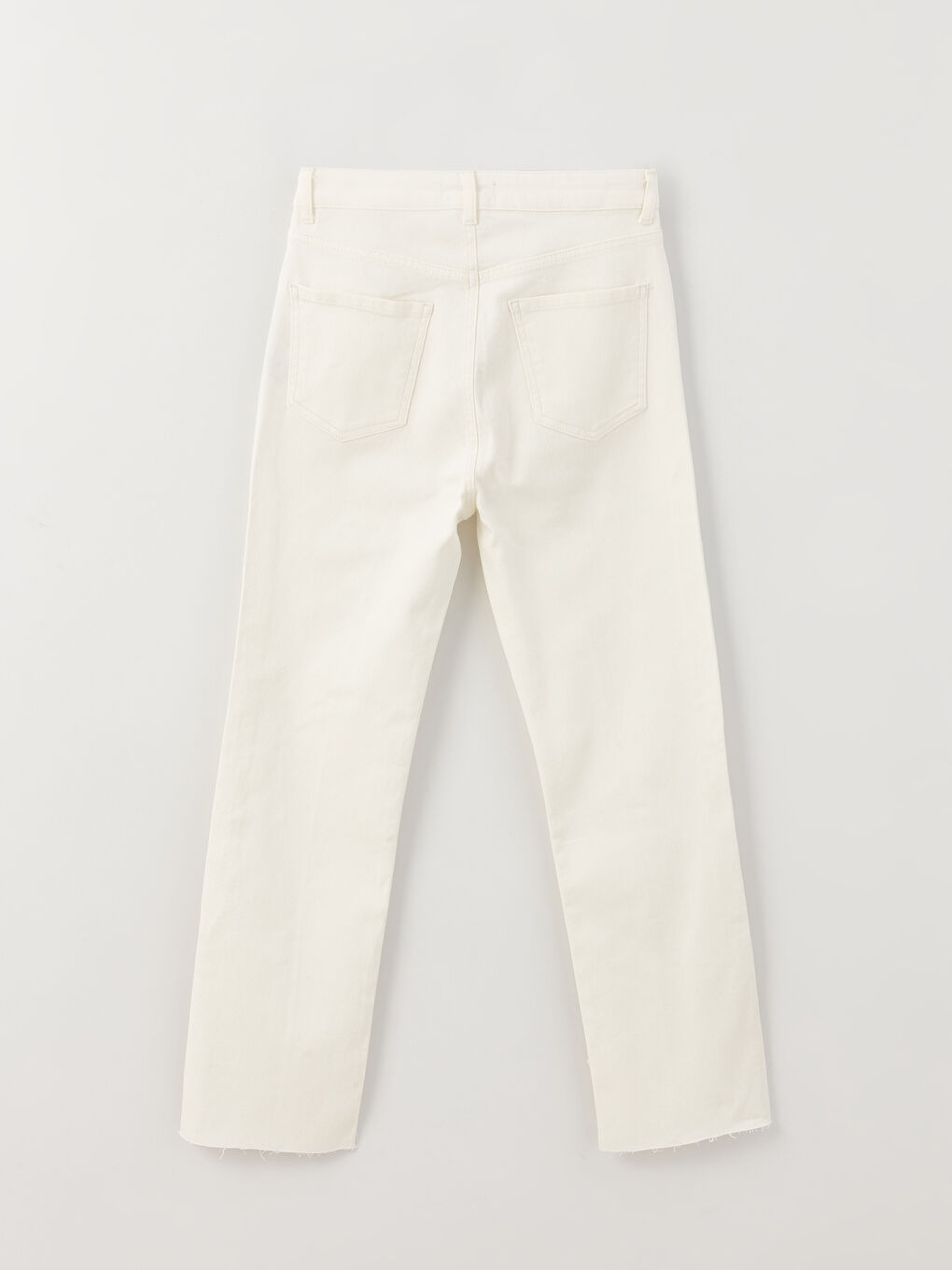 High Waisted Straight Fit Women's Jeans-6