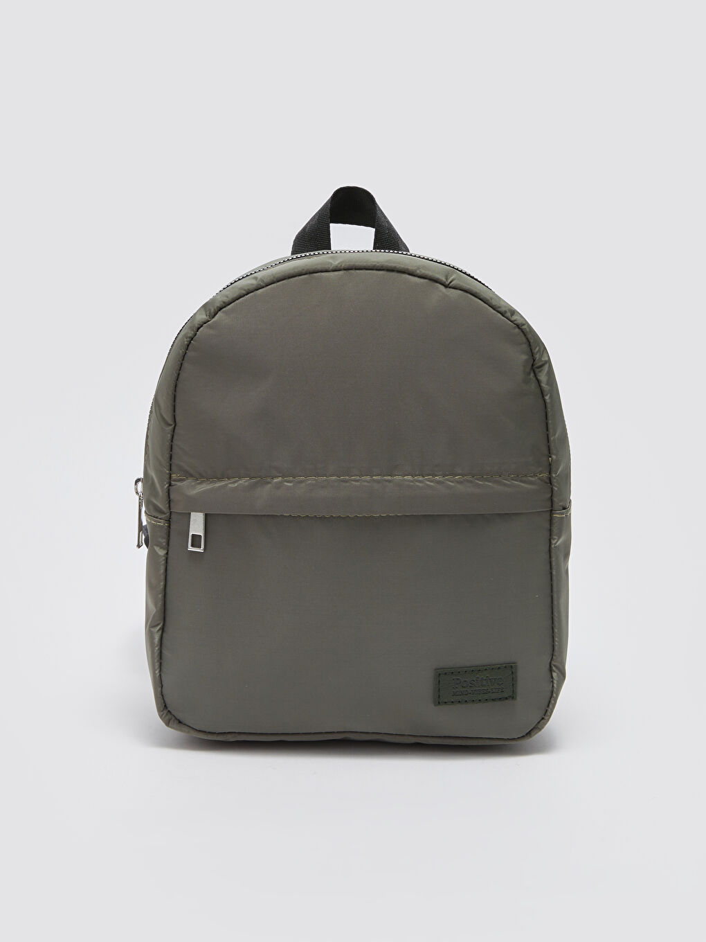 Haki Paraşüt Kumaş Kadın Sırt Çantası