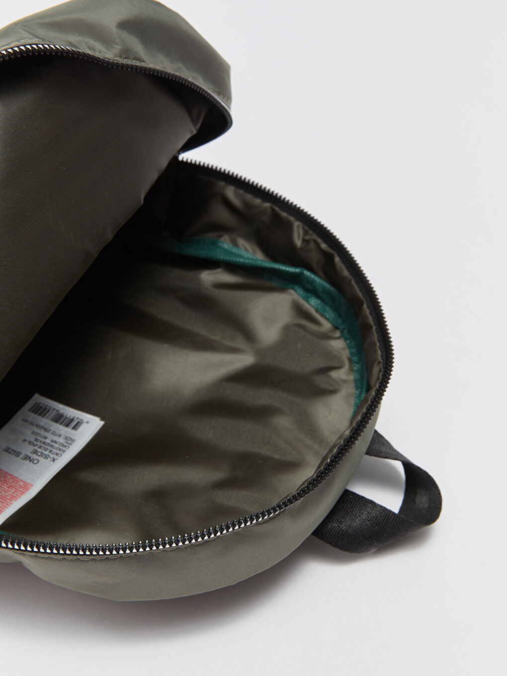 Haki Paraşüt Kumaş Kadın Sırt Çantası-3