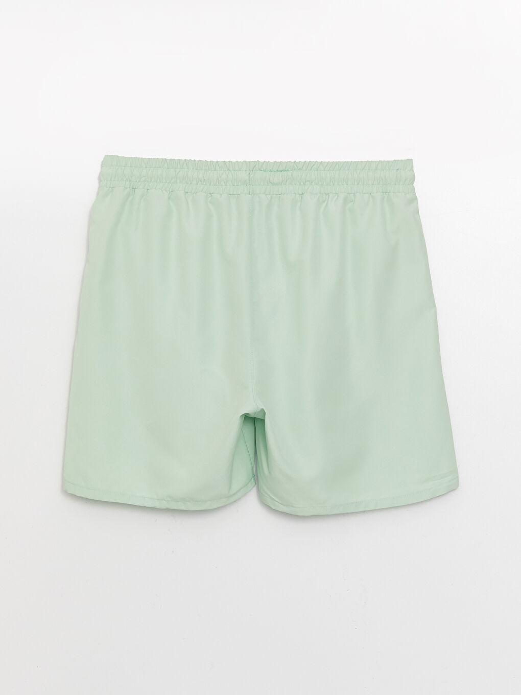 Yeşil Kısa Boy Basic Erkek Deniz Şortu-8