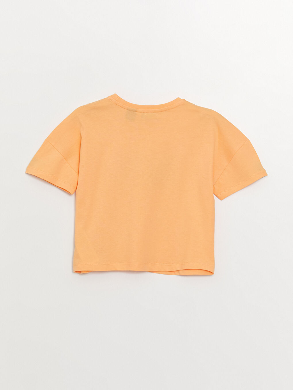LCW Kids Rundhalsausschnitt KISS Bedrucktes Kurzarm Mädchen T-Shirt -S3G804Z4-G45