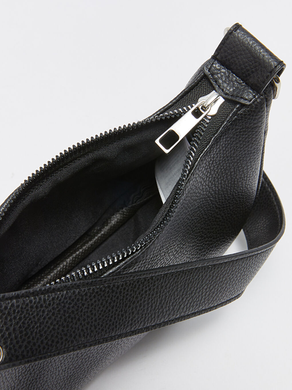 Faux Leather Women's Baguette Bag-5