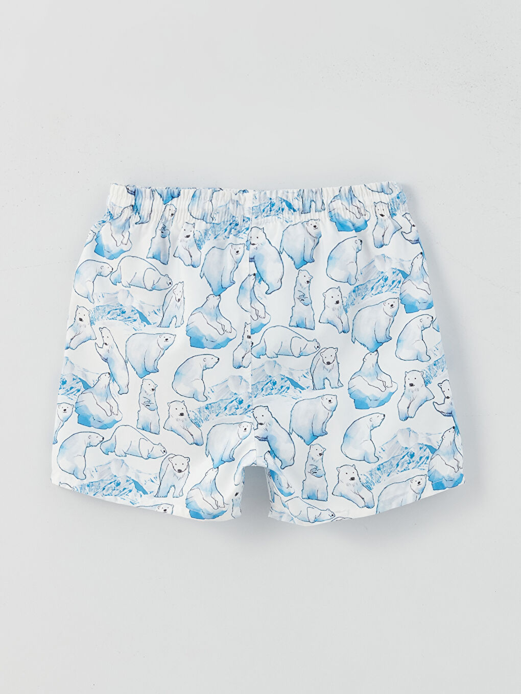 Mavi Erkek Bebek Deniz Şortu-1