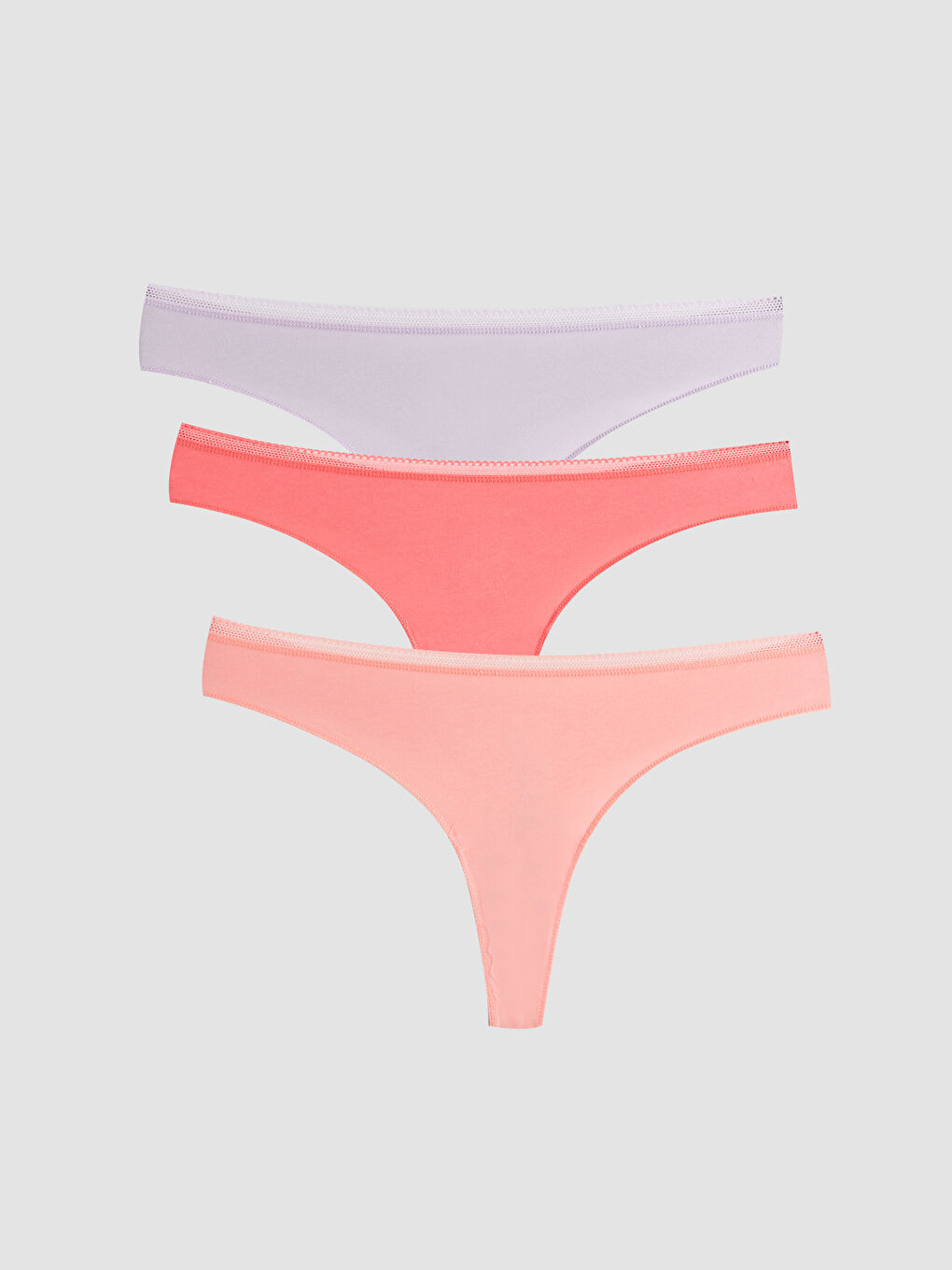 Straight Thong Panties 3-Pack -S3G859Z8-GNS