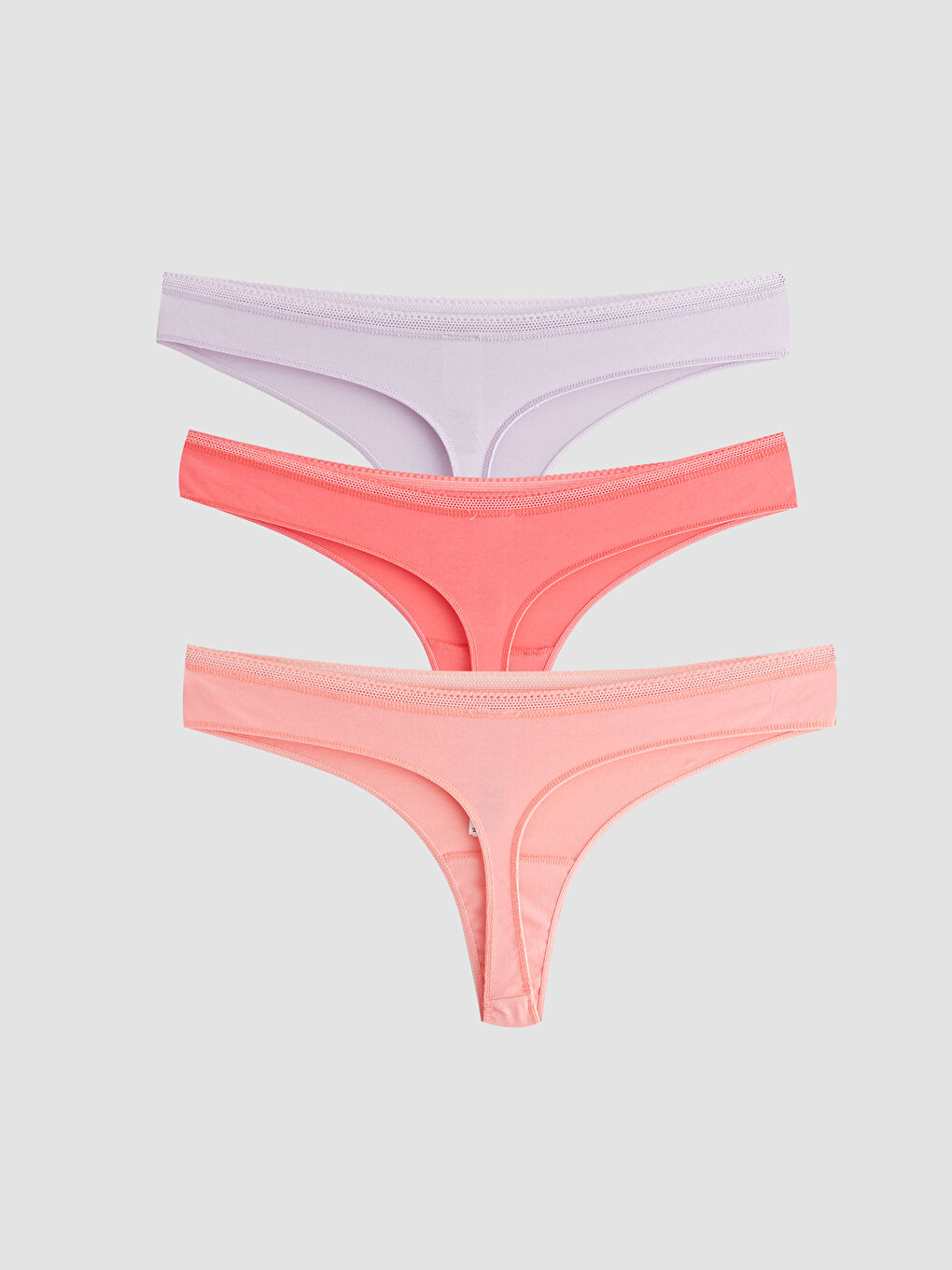 Straight Thong Panties 3-Pack -S3G859Z8-GNS